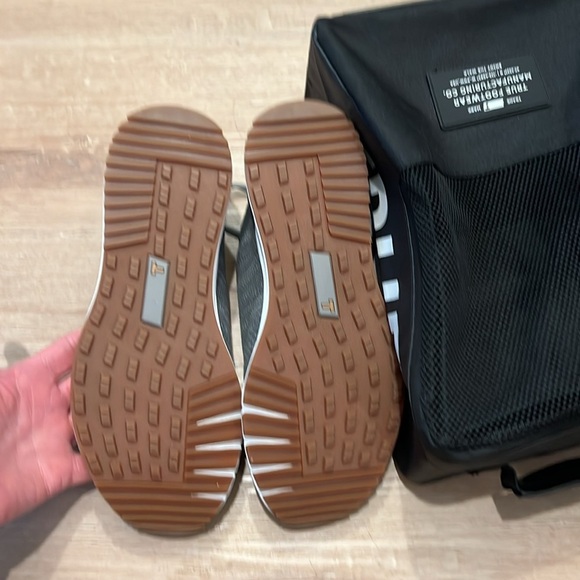 TRUE Linkswear All Day Knit II Cobblestone Spikeless Golf Shoes Size 9.5 - Picture 9 of 15